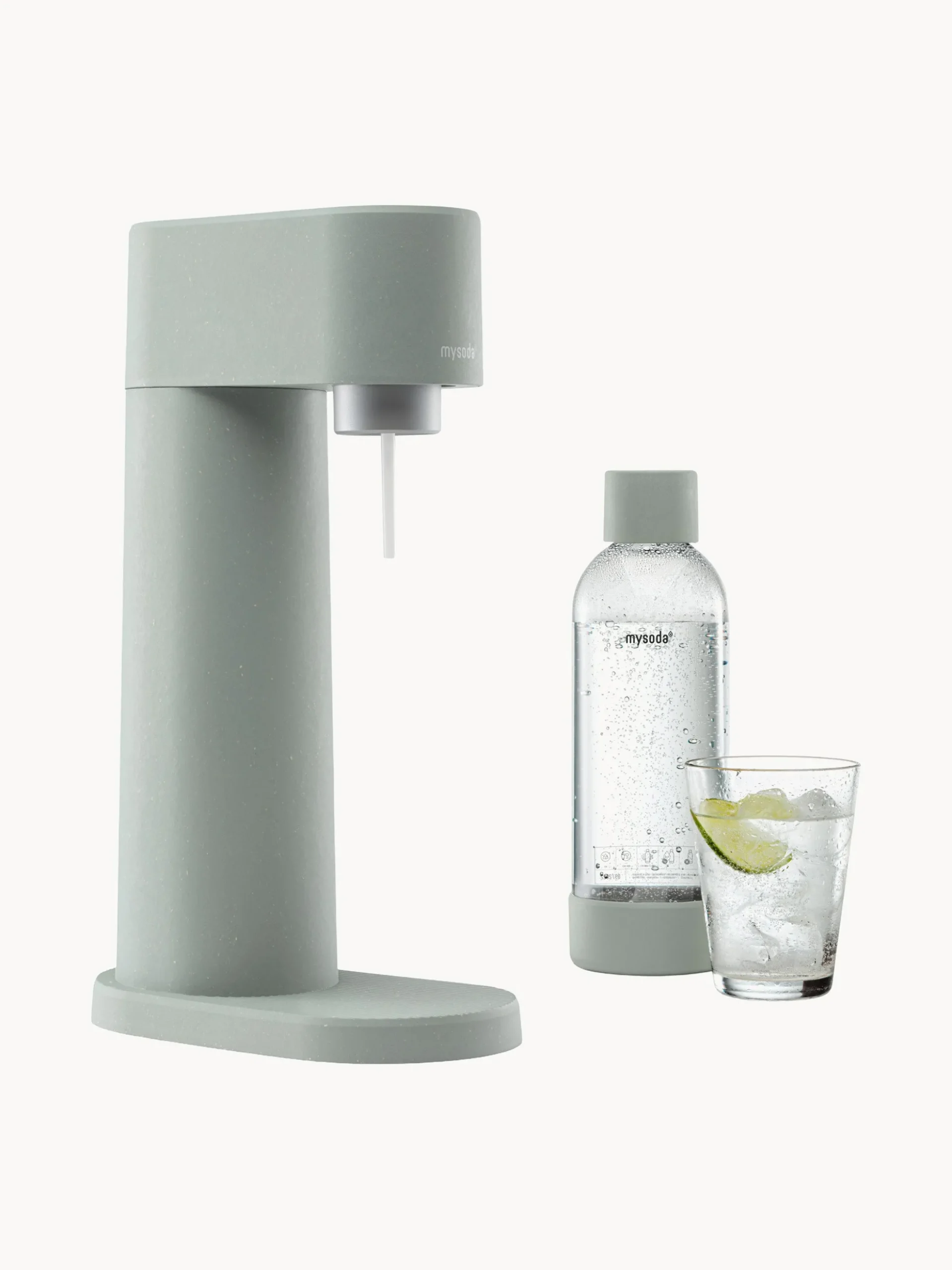 Set gasatore d'acqua con bottiglia Woody