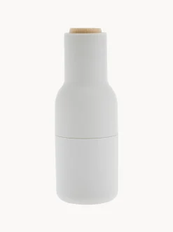 Set macina sale e pepe con coperchio in legno di faggio Bottle Grinder 2 pz