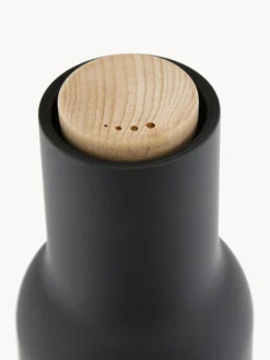 Set macina sale e pepe con coperchio in legno di faggio Bottle Grinder 2 pz
