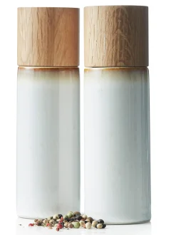 Set macina sale e pepe con coperchio Bitz 2 pz