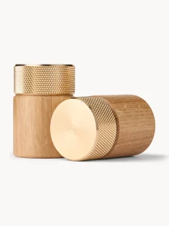 Set macina sale e pepe in legno di quercia Sina 3 pz