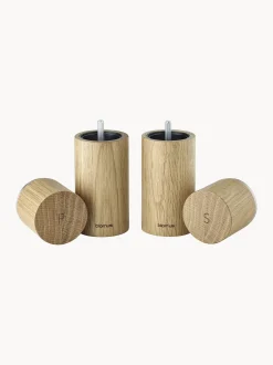 Set macina sale e pepe in legno di quercia Pepe 2 pz