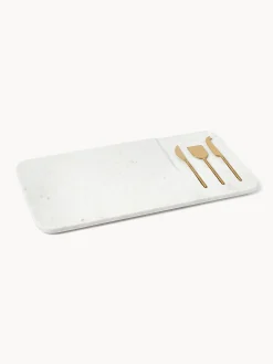 Set piatto da portata con coltelli da formaggio Jaya 4 pz