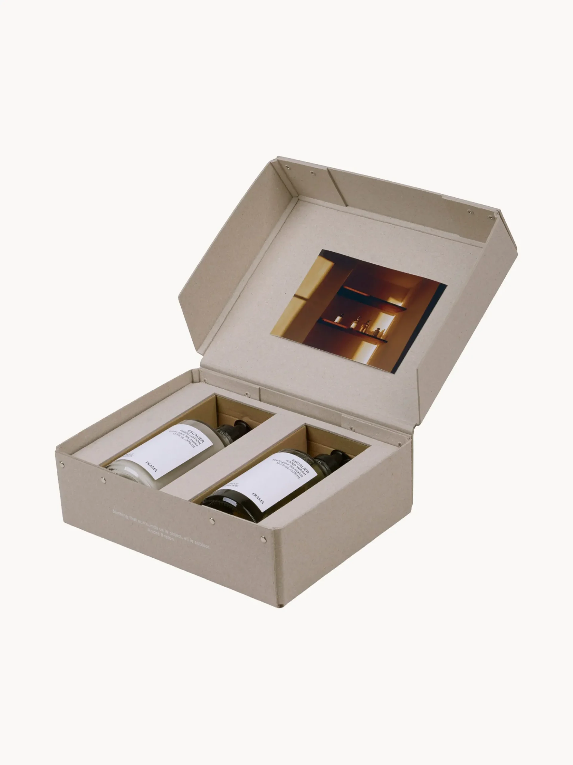 Set regalo Escalier (semi di carota, cardamomo, vetiver e arancia rossa), 2 pz