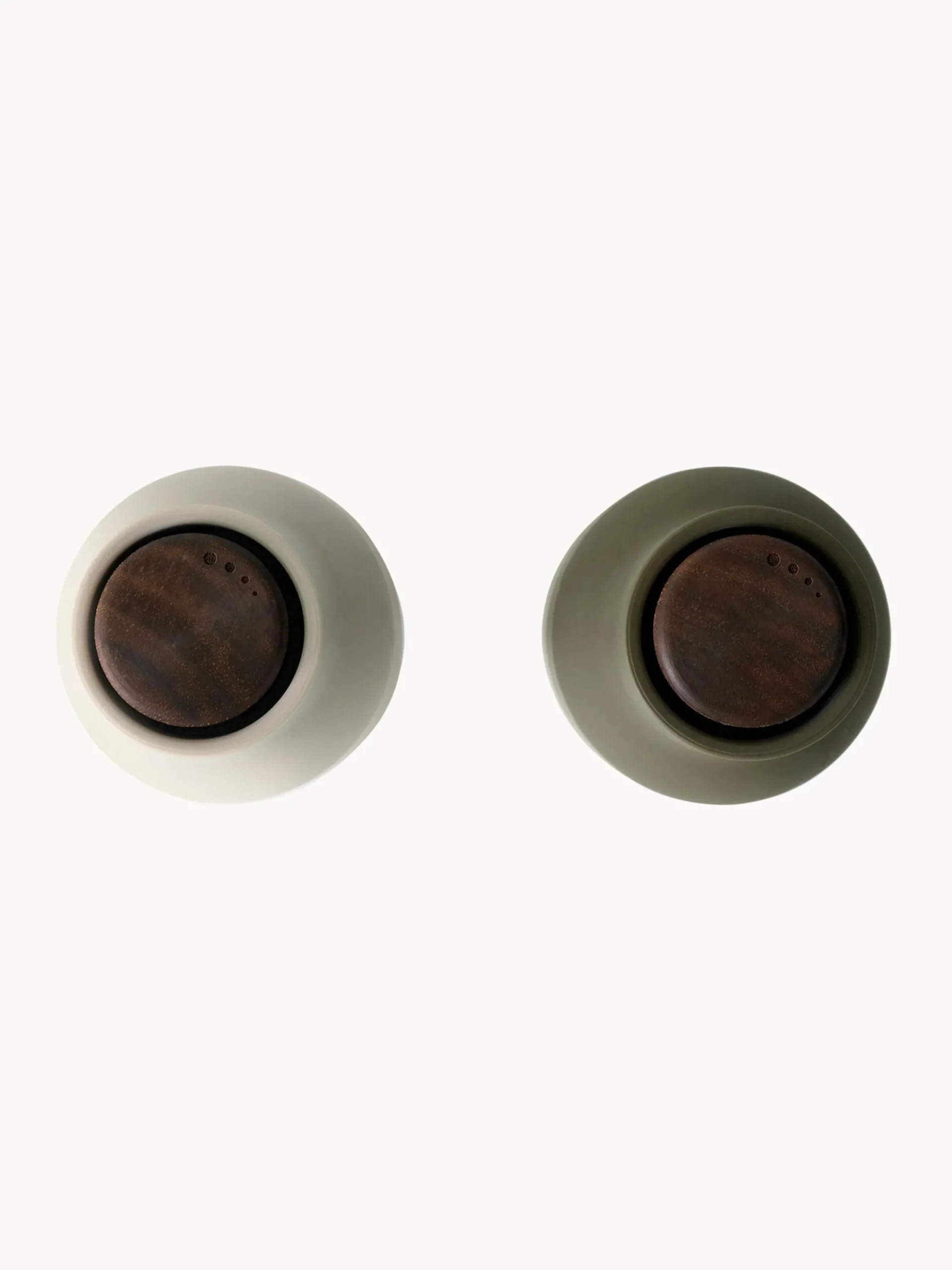 Set saliera e pepiera con tappo in legno di noce Bottle Grinder 2 pz