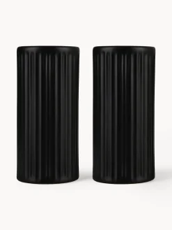 Set saliera e pepiera con struttura scanalata Goove 2 pz