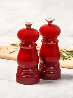 Set saliera e pepiera con macinino in ceramica Creuset 2 pz