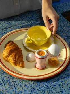 Set saliera e pepiera fatte a mano Egg 2 pz