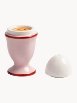 Set saliera e pepiera fatte a mano Egg 2 pz