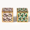 Set saliera e pepiera in porcellana con oro Versailles 2 pz