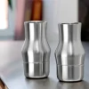 Set saliera e pepiera in acciaio inossidabile Dorotea 2 pz