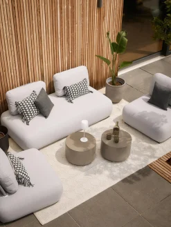 Set salotto da giardino componibile Olala 3 pz