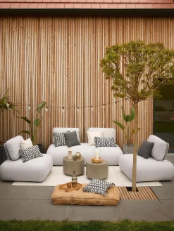 Set salotto da giardino componibile Olala 3 pz