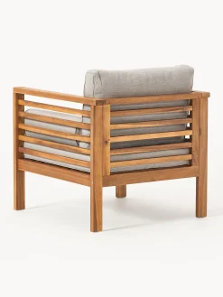 Set salotto da giardino in legno di acacia Bo 4 pz