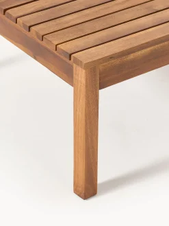 Set salotto da giardino in legno di acacia Bo 4 pz