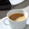 Set tazzina da caffè in porcellana fatte a mano con piattini Vitruv 2 pz
