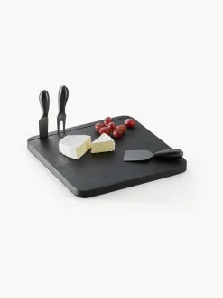 Set vassoio da portata con coltelli da formaggio Fromage 4 pz