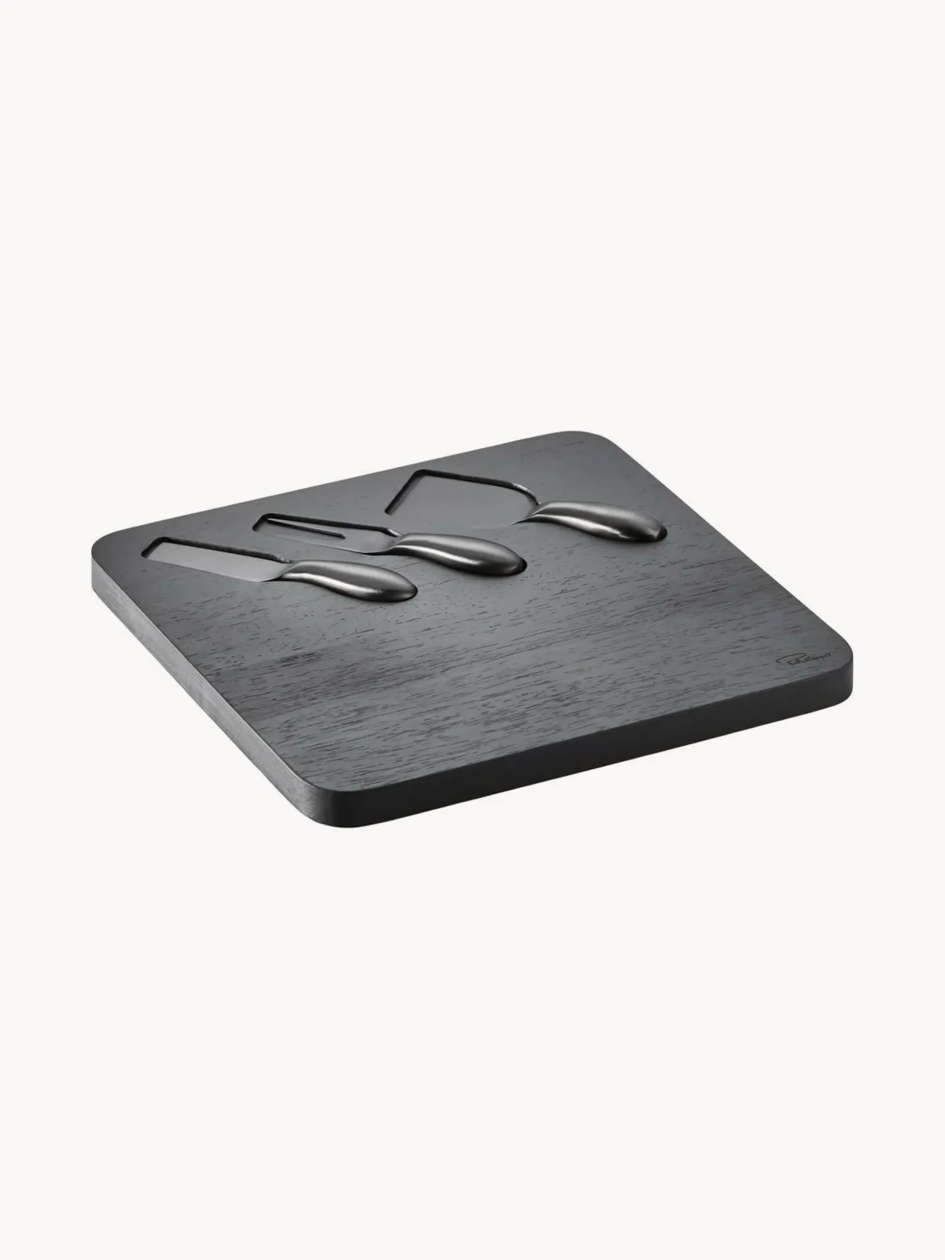 Set vassoio da portata con coltelli da formaggio Fromage 4 pz