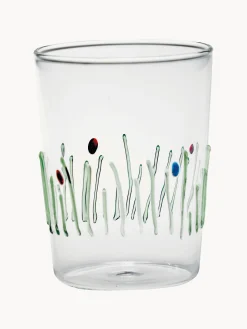 Set 4 bicchieri acqua fatti a mano 4 Stagioni