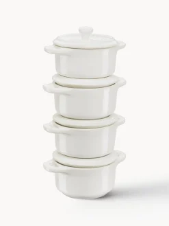 Set 4 casseruole Mini Cocotte