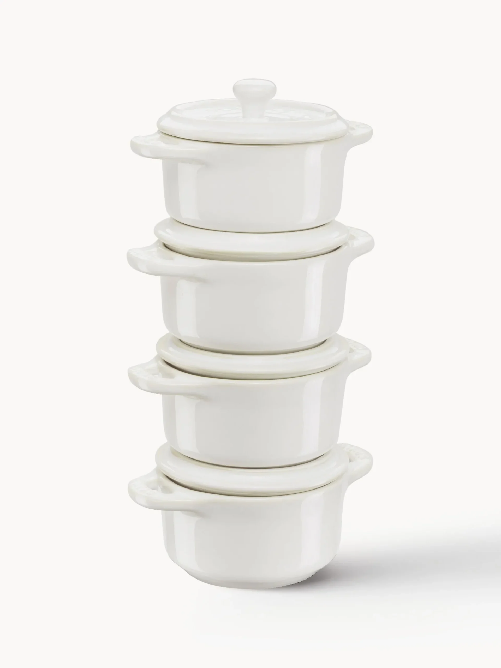 Set 4 casseruole Mini Cocotte