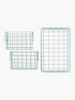 Set 3 cestini in metallo The Baskets