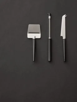 Set coltelli e affettatrice formaggio Emma, set da 3