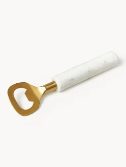 Set da apribottiglie con manico in marmo Agata 2 pz