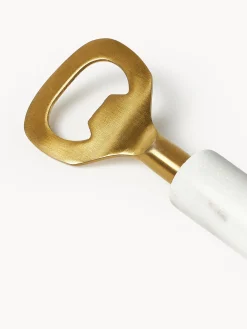 Set da apribottiglie con manico in marmo Agata 2 pz