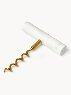 Set da apribottiglie con manico in marmo Agata 2 pz