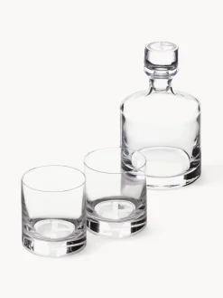 Set da whisky di cristallo Corelli, set da 3