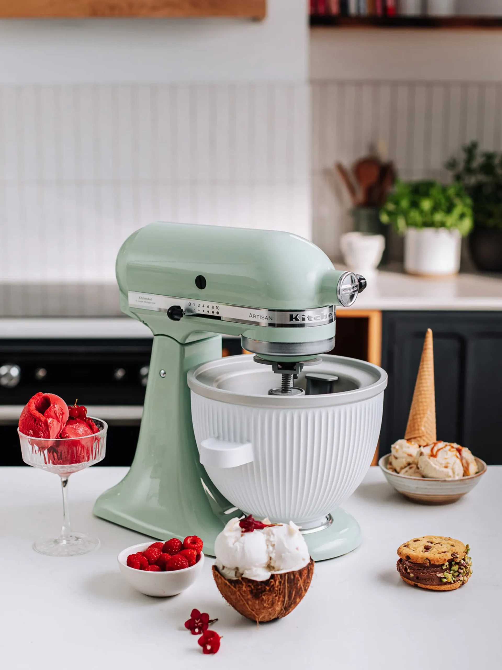 Set di 3 accessori per gelati Artisan