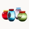 Set di 4 barattoli con coperchio Bloated