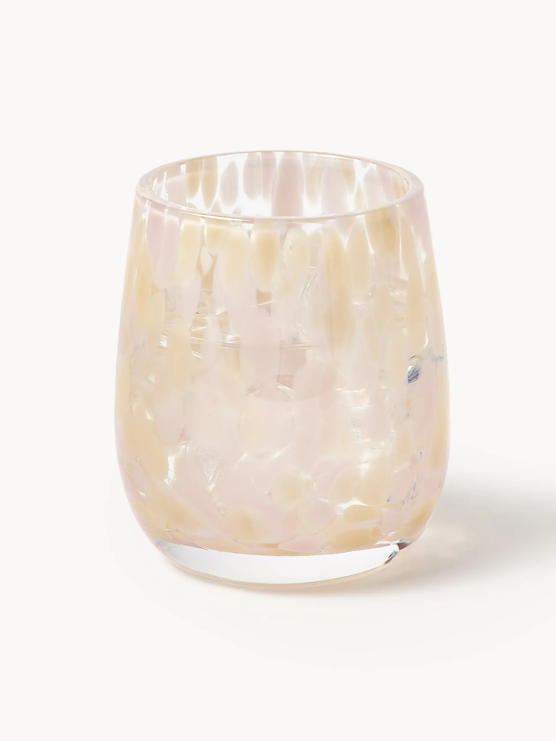 Set di 4 bicchieri acqua fatti a mano Yava