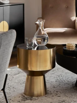 Set di 4 bicchieri acqua in vetro soffiato irregolare Hammered