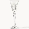 Set di 4 bicchieri da liquore in cristallo Alessio