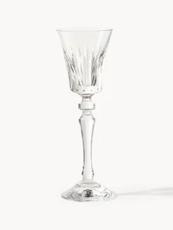 Set di 4 bicchieri da liquore in cristallo Alessio