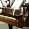 Set di 6 bicchieri da vino bianco in cristallo Quadrophil