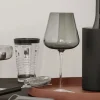 Set di 2 bicchieri da vino bianco in vetro soffiato Belo