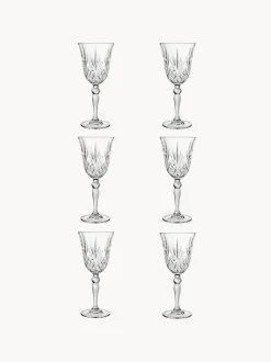 Set di 6 bicchieri da vino bianco Melodia