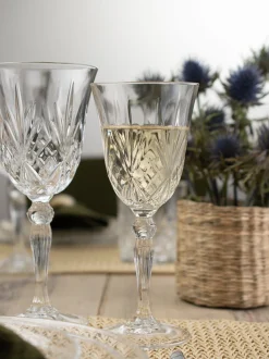Set di 6 bicchieri da vino bianco Melodia