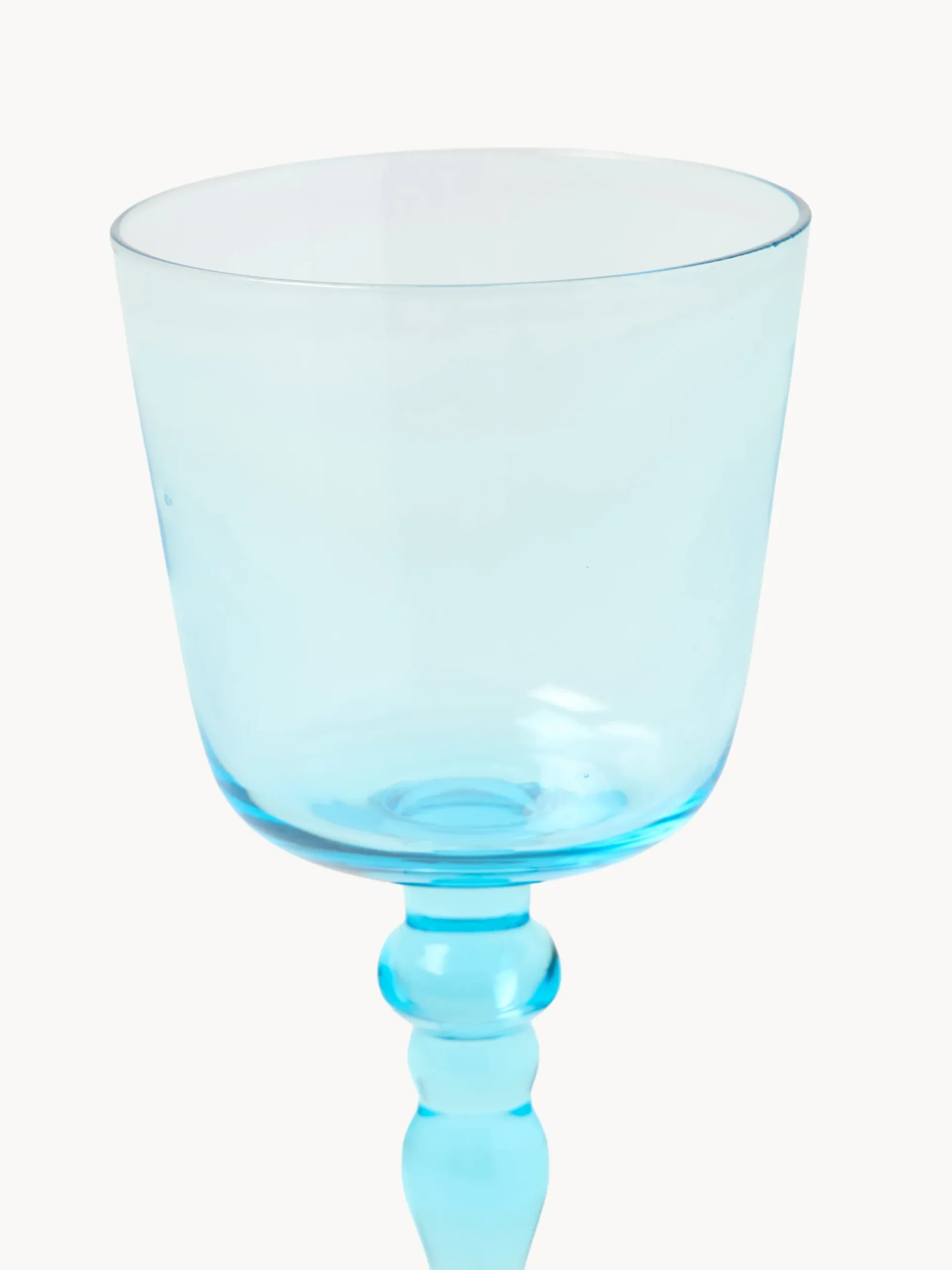 Set di 6 bicchieri da vino in vetro soffiato Diseguale