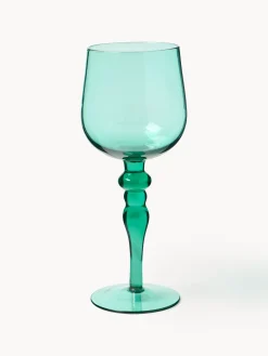 Set di 6 bicchieri da vino in vetro soffiato Diseguale