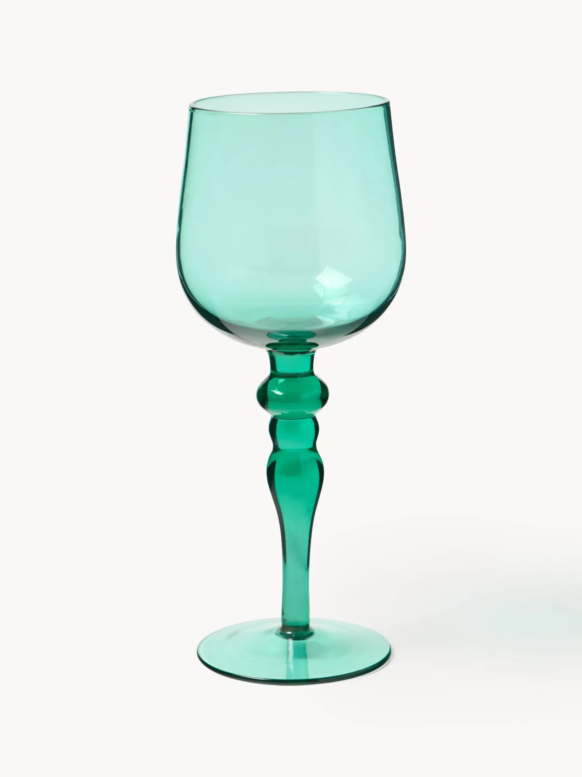 Set di 6 bicchieri da vino in vetro soffiato Diseguale