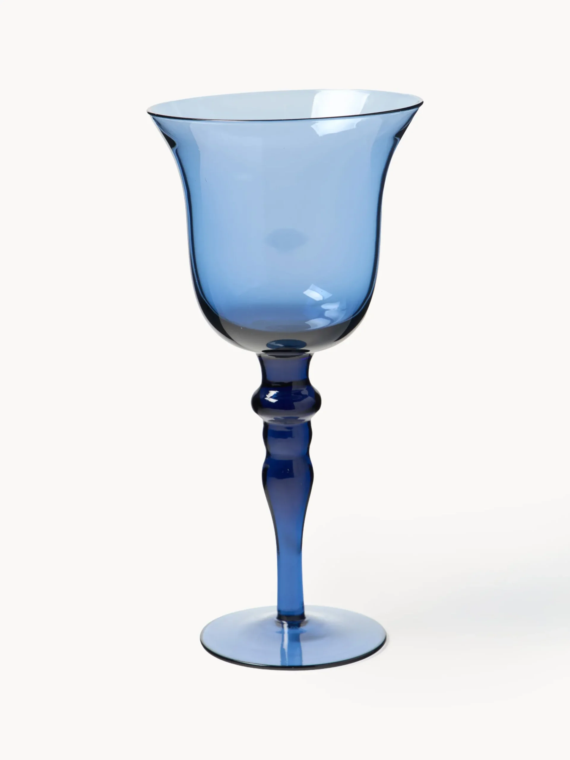Set di 6 bicchieri da vino in vetro soffiato Diseguale
