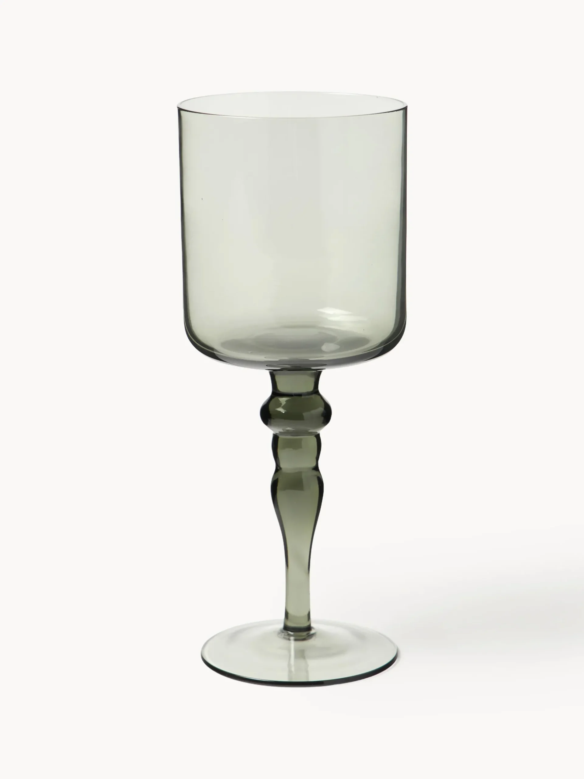 Set di 6 bicchieri da vino in vetro soffiato Diseguale
