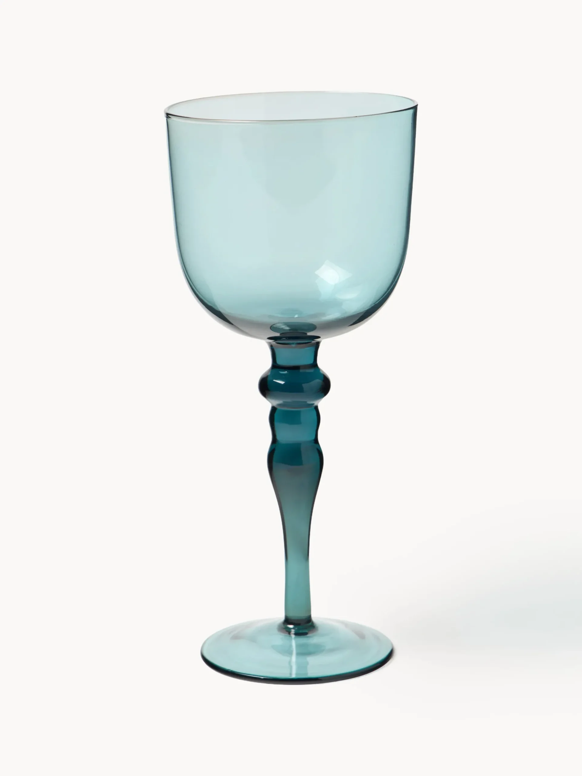 Set di 6 bicchieri da vino in vetro soffiato Diseguale