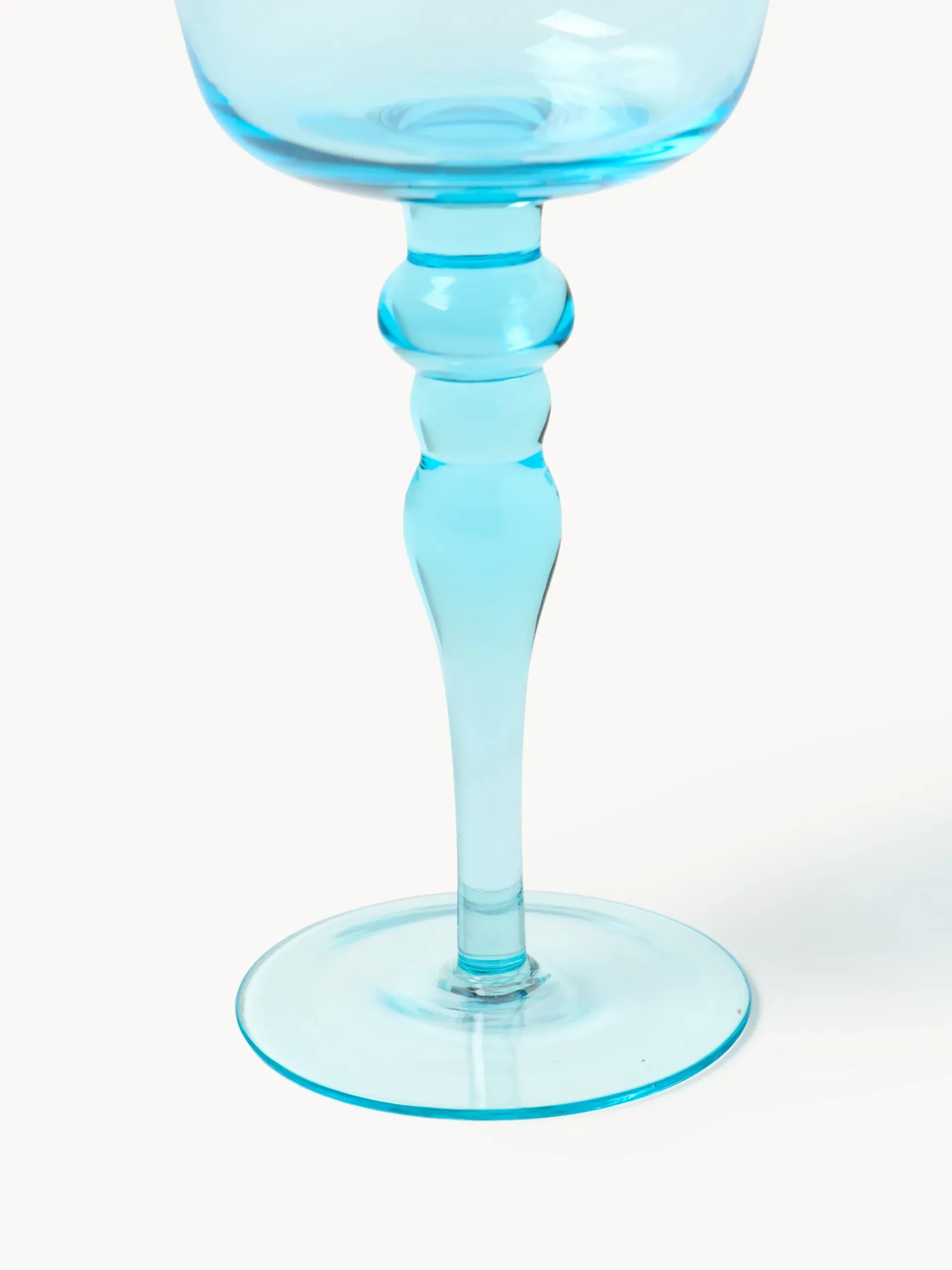 Set di 6 bicchieri da vino in vetro soffiato Diseguale