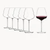 Set di 6 bicchieri da vino rosso in cristallo Cocoon