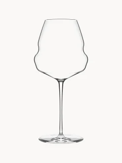 Set di 6 bicchieri da vino rosso in cristallo Cocoon